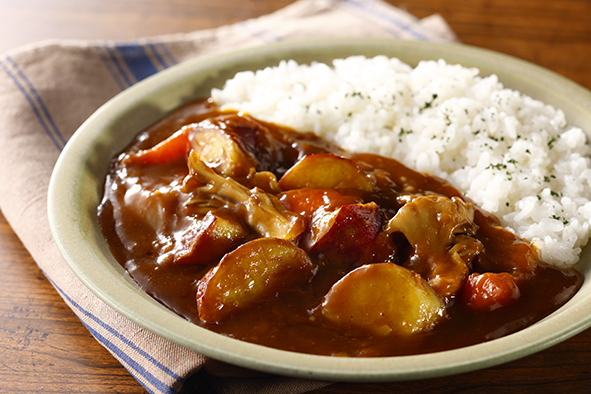 さつまいもカレーライス